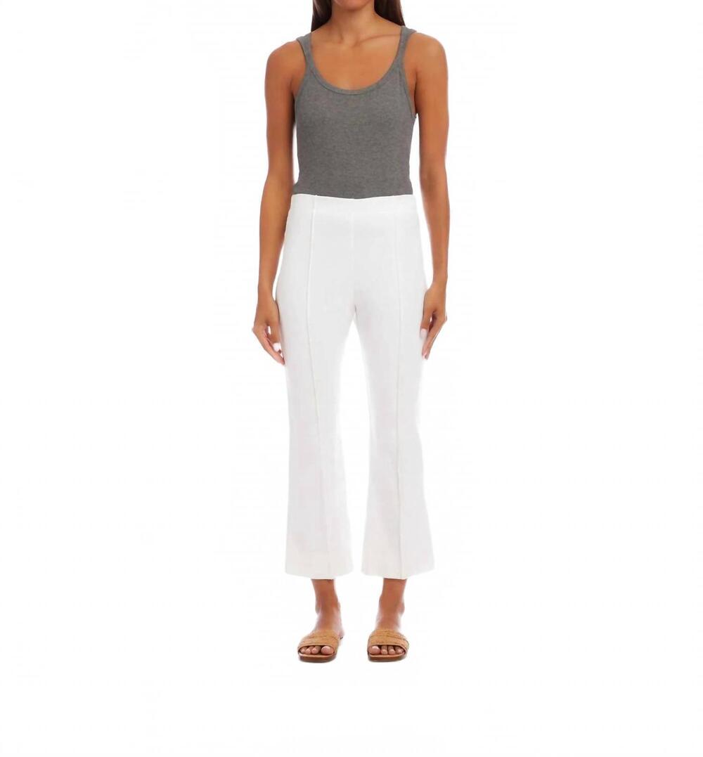 NEW FIFTEEN TWENTY sigourney pintuck pants in off white